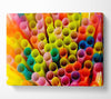 Colourful Straws Canvas Wall Art