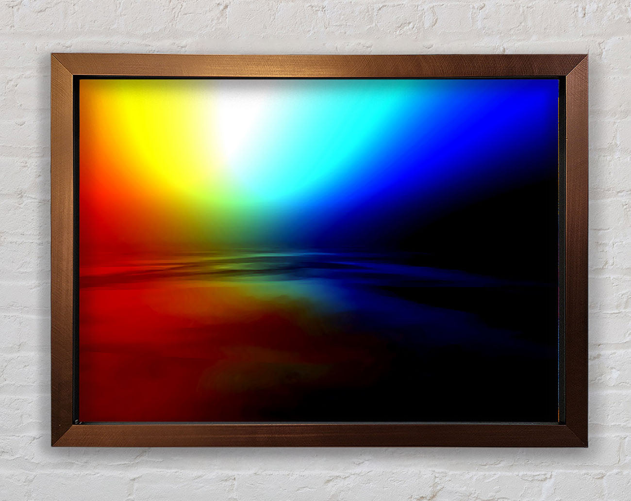 Colours Of The Rainbow Framed Wall Art