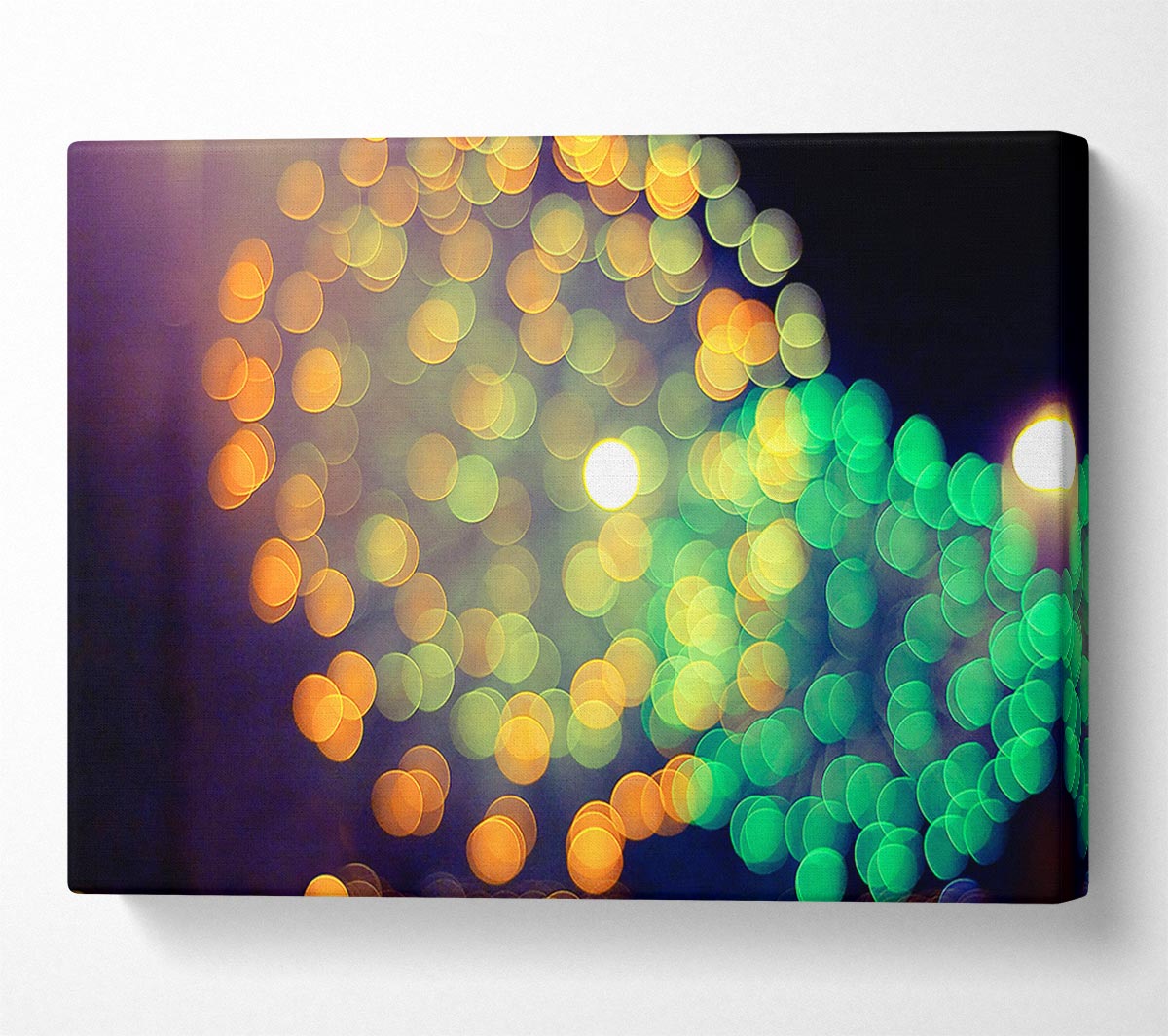 Fireworks Of Light Canvas Wall Art