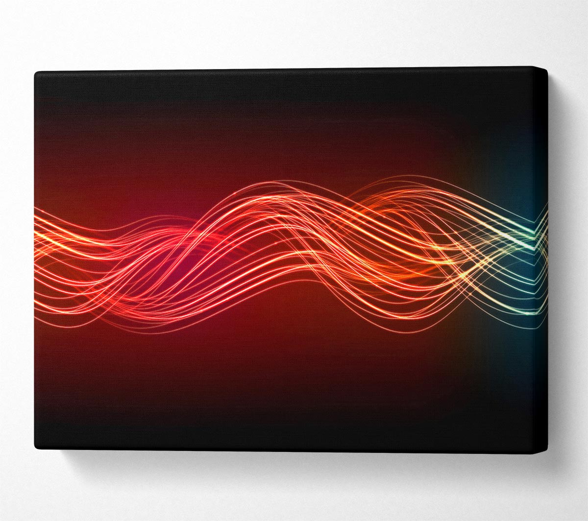 Flow Of Energy Canvas Wall Art