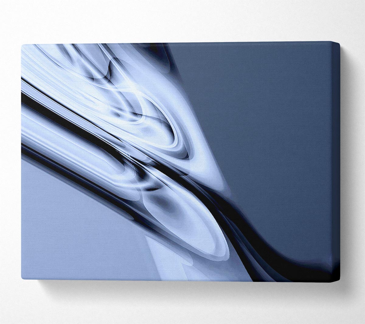 Grey Silk Canvas Wall Art