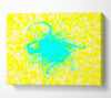 Heart Of The Matter Blue Canvas Wall Art