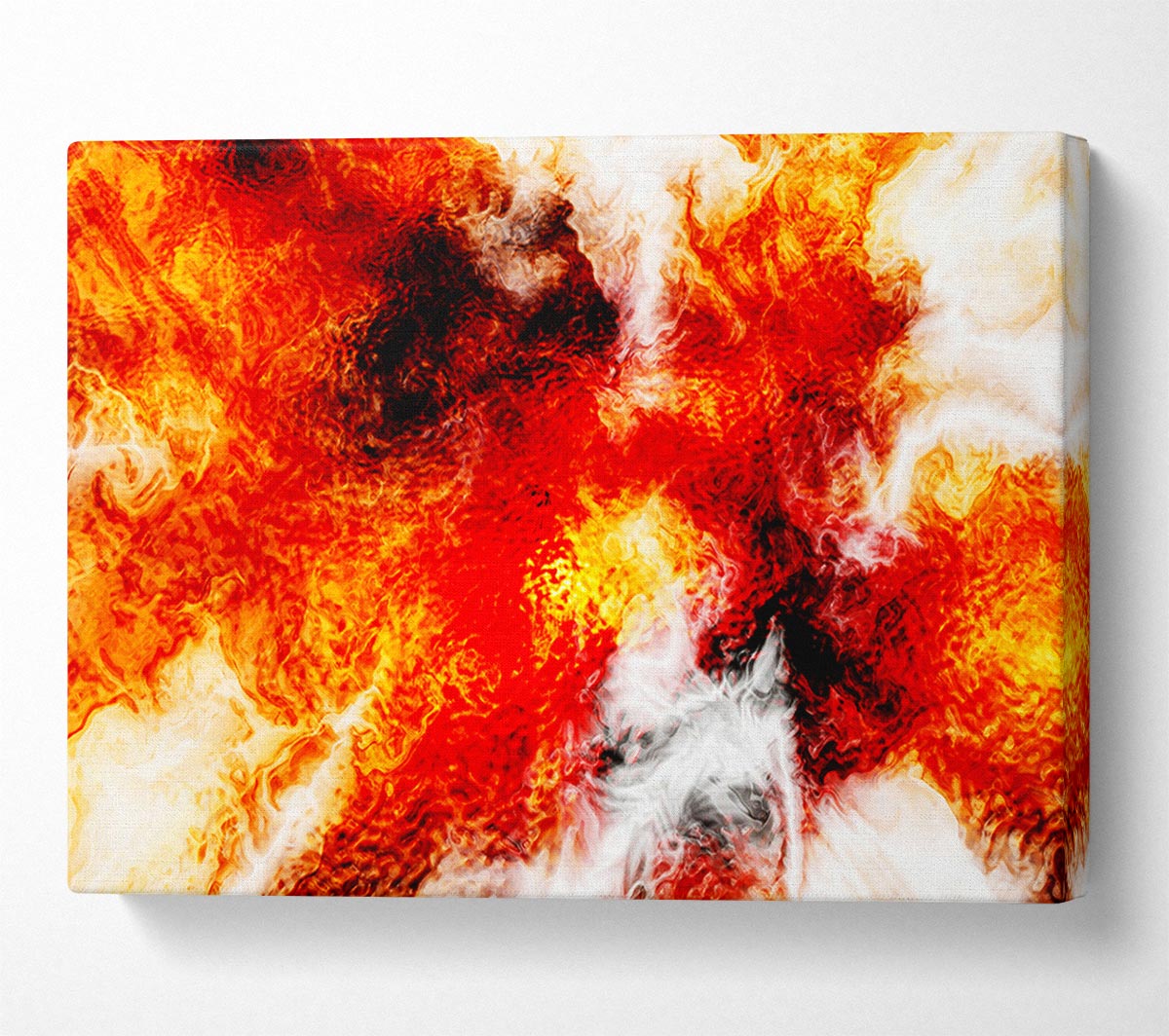 In The Flame Canvas Wall Art