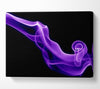 Lilac Purple Smoke Canvas Wall Art