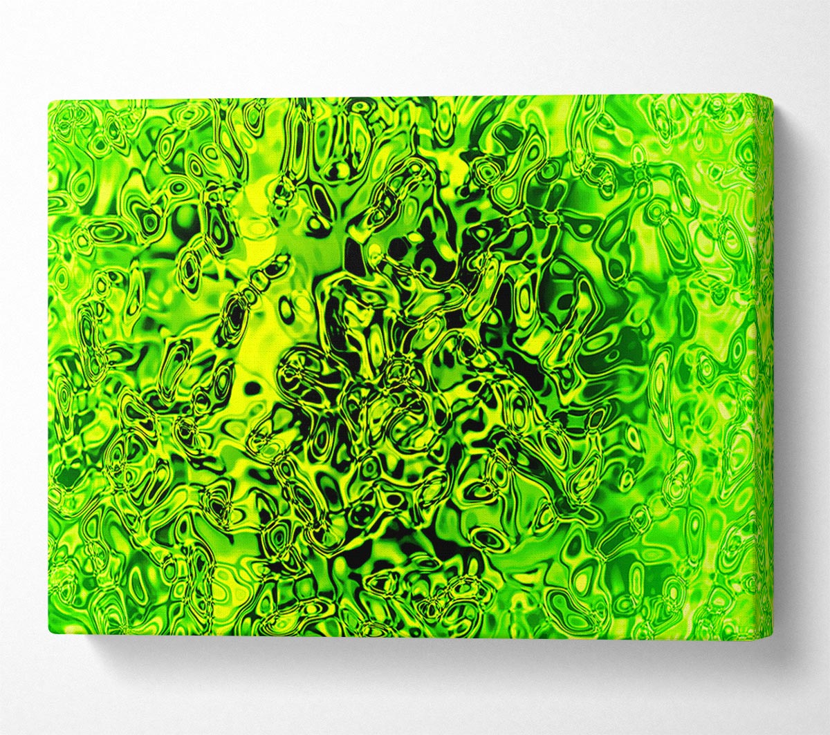 Lime Fizz Canvas Wall Art