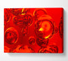 Liquid Fire Bubbles Canvas Wall Art