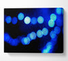 Orb Blues Canvas Wall Art