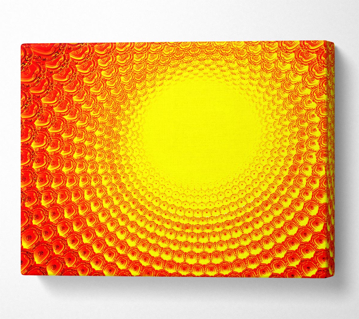 Rays Of The Golden Sun Canvas Wall Art