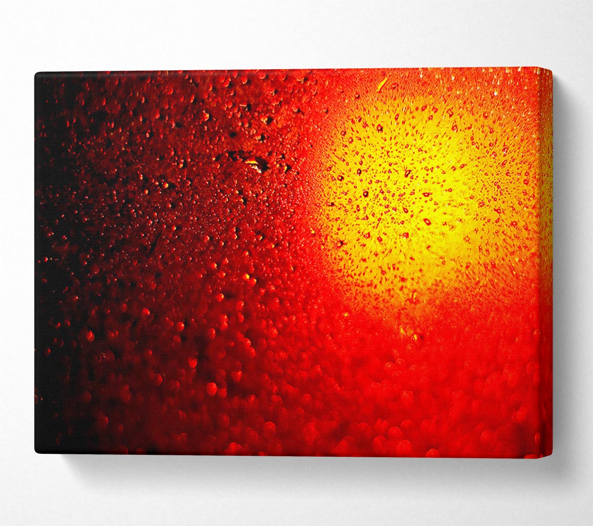 Red Drops Canvas Wall Art