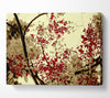 Red Leaves Of The Bay Canvas Wall Art