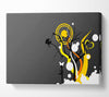 The Yellow Sun Canvas Wall Art