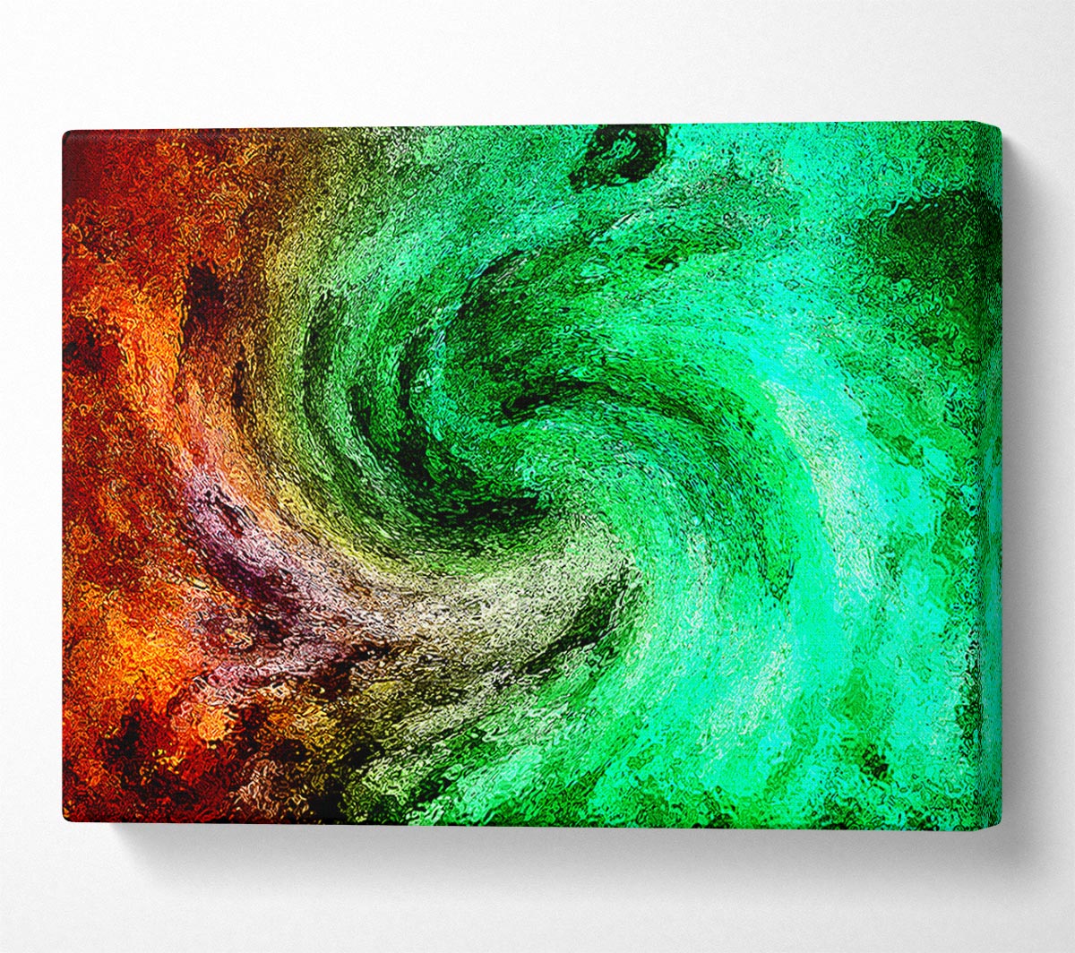 Time Tunnel Explosion Canvas Wall Art