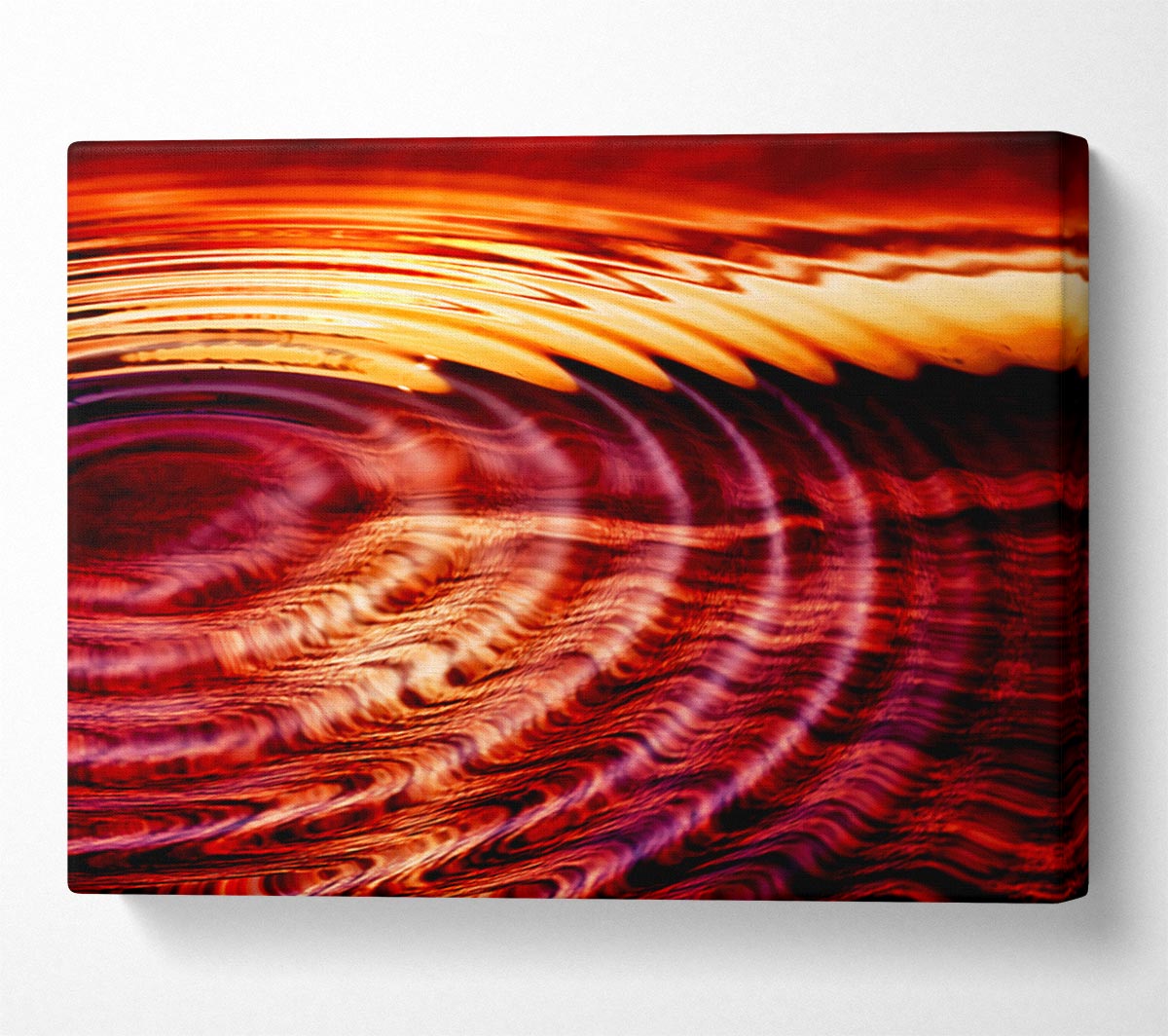 Water Rippled Ocean Canvas Wall Art