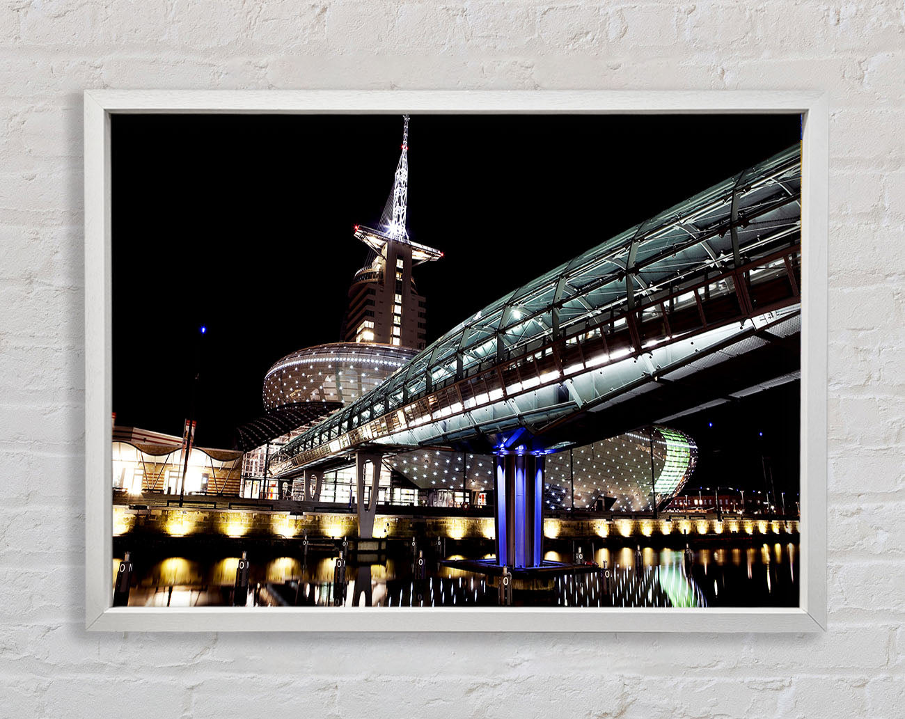 Architects Walkway Framed Wall Art