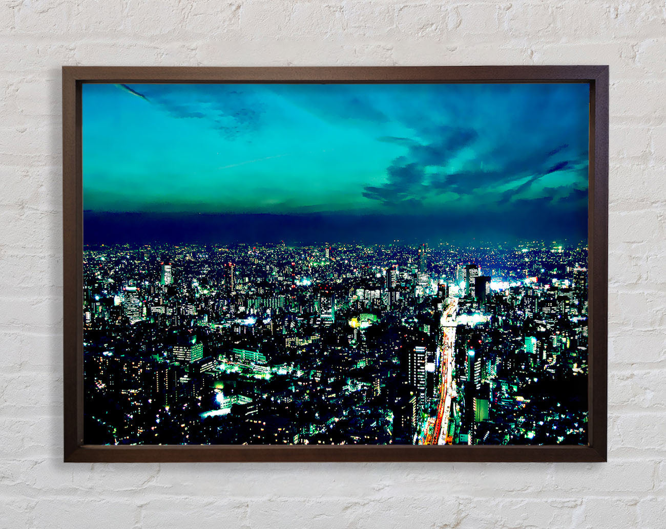 As Far As The Eye Can See Framed Wall Art