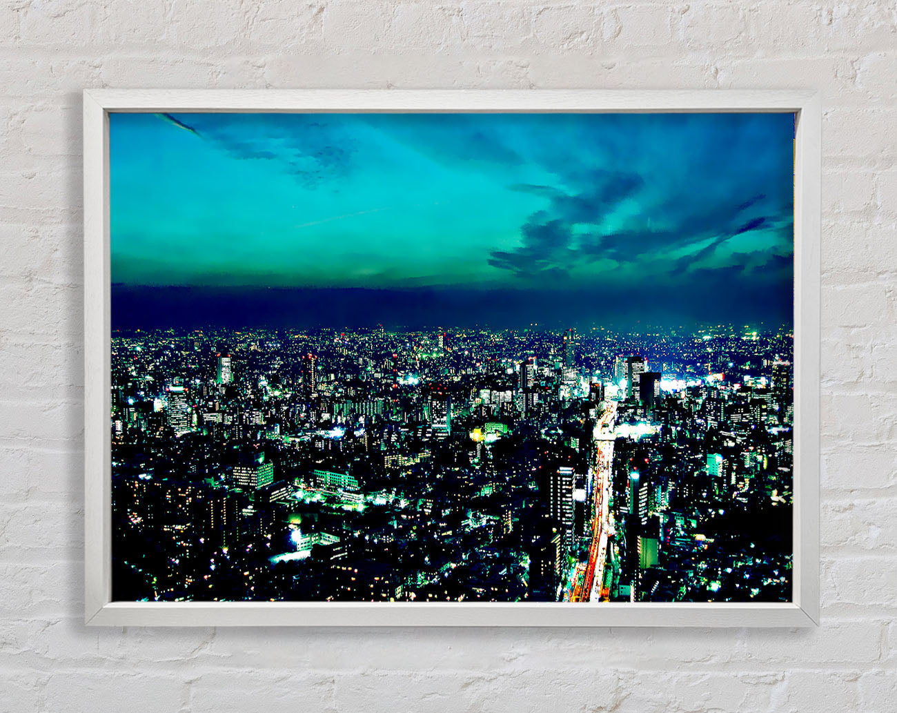 As Far As The Eye Can See Framed Wall Art