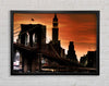 Brooklyn Bridge Stunning Skys Framed Wall Art