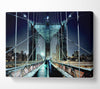 Brooklyn Bridge Walkway Canvas Wall Art