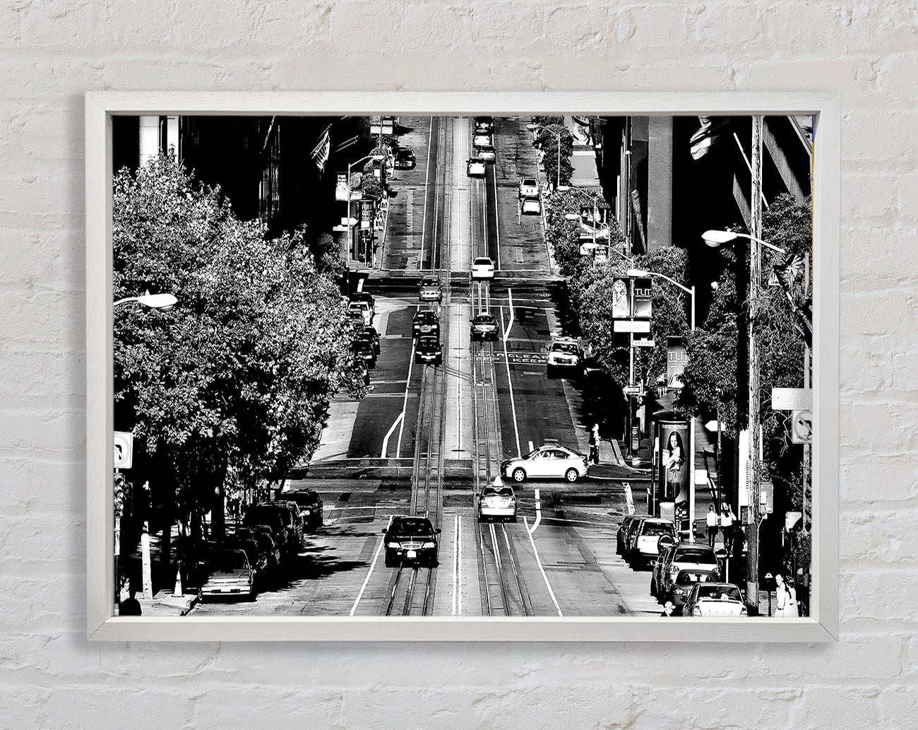 California Streets Framed Wall Art