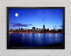 City By Moonlight Framed Wall Art