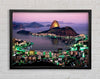 City Harbour Rush Hour Framed Wall Art
