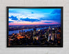 City River Flows Framed Wall Art