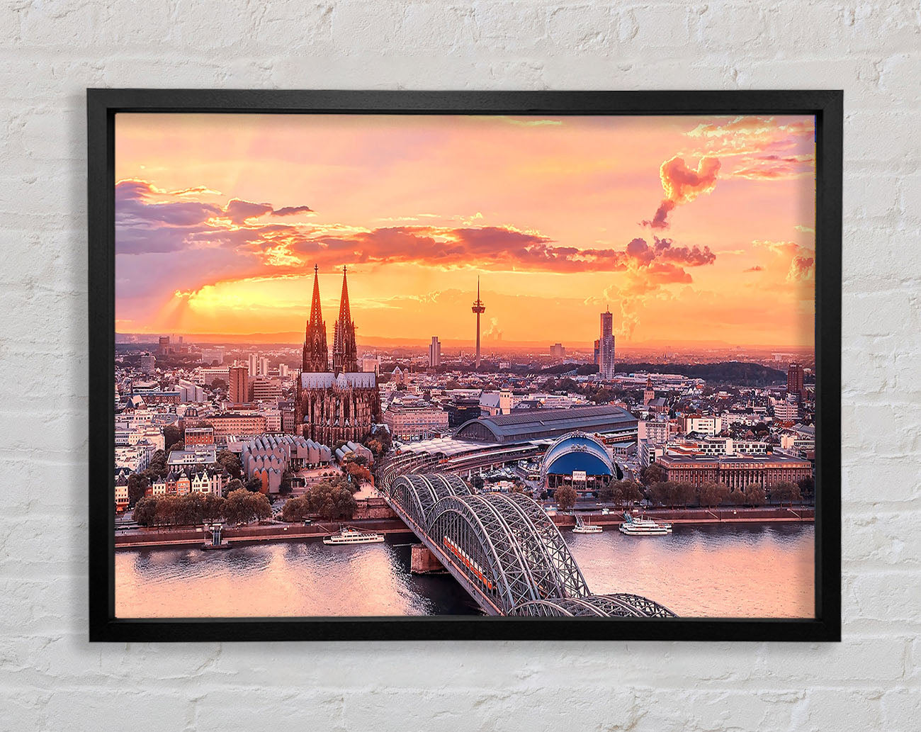 Cologne City Framed Wall Art