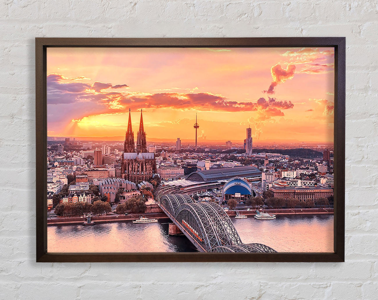 Cologne City Framed Wall Art