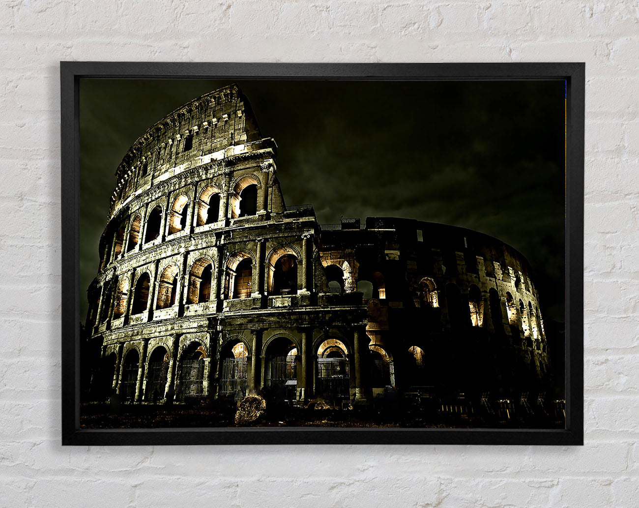 Colosseum Roman Architecture Framed Wall Art