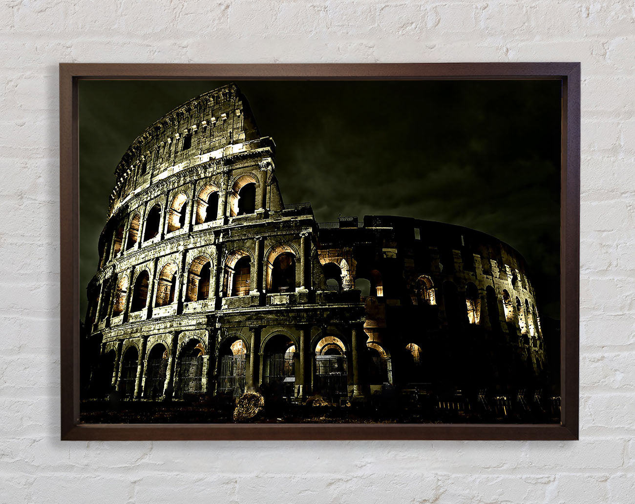 Colosseum Roman Architecture Framed Wall Art