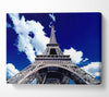 Eiffel Tower Bottom Up View Canvas Wall Art