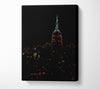 Empire State Neon Canvas Wall Art
