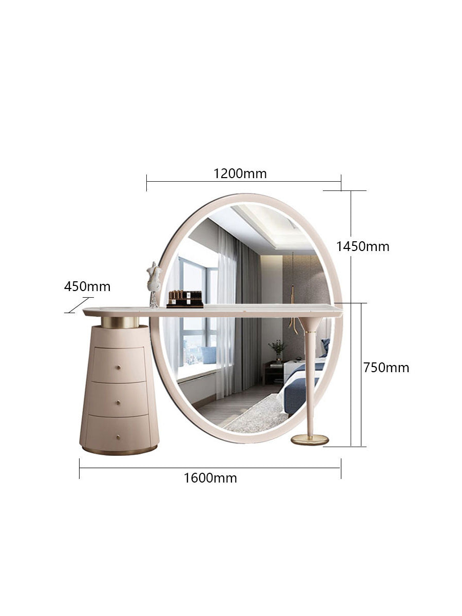 Kendrick Dressing Table with Mirror