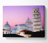 Leaning Tower Of Pisa Canvas Wall Art