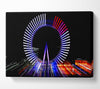 London Eye Lights Canvas Wall Art