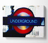 London Underground Sign Canvas Wall Art