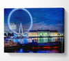 London-Eye Dusk Canvas Wall Art