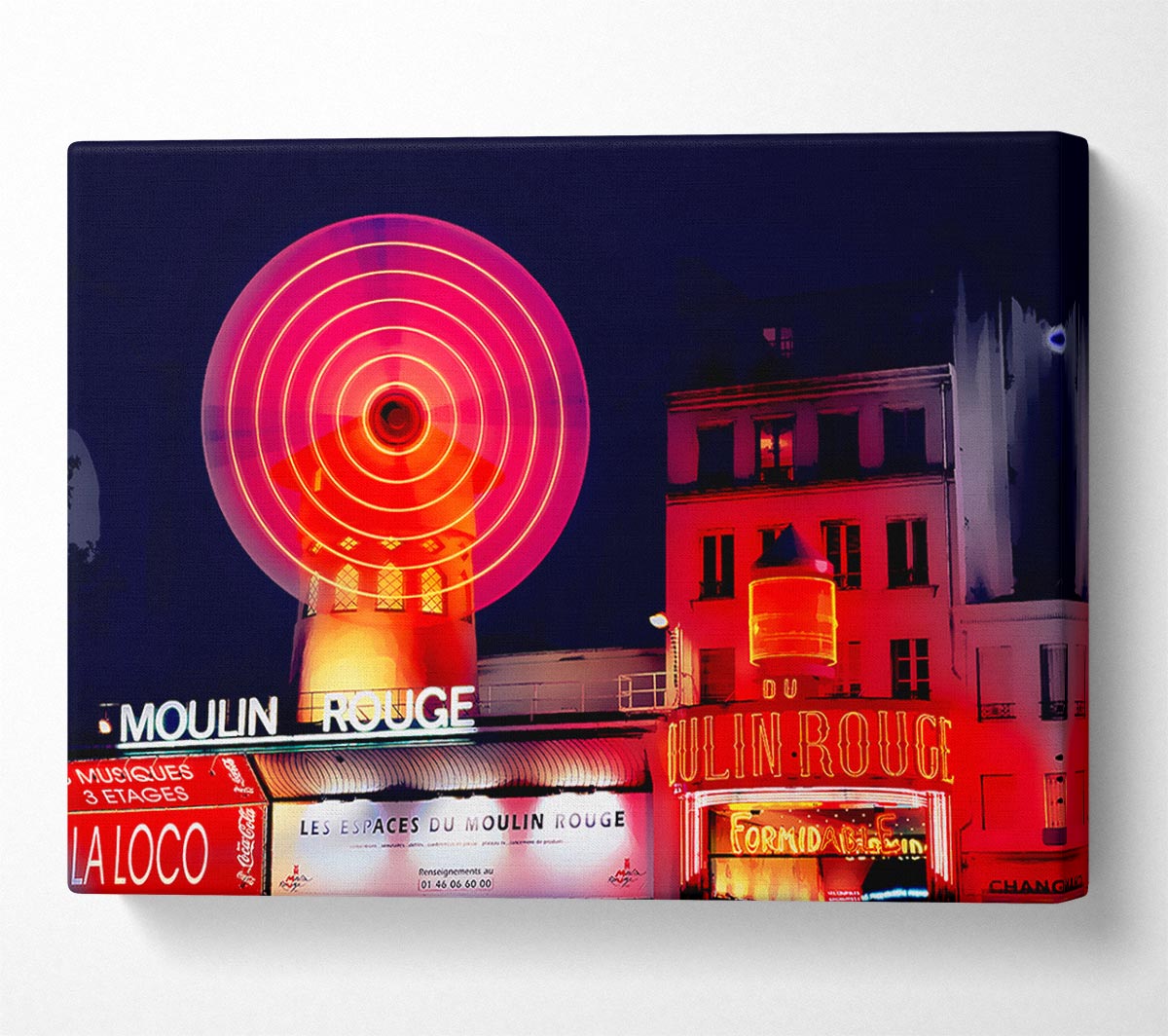 Moulin Rouge Canvas Wall Art