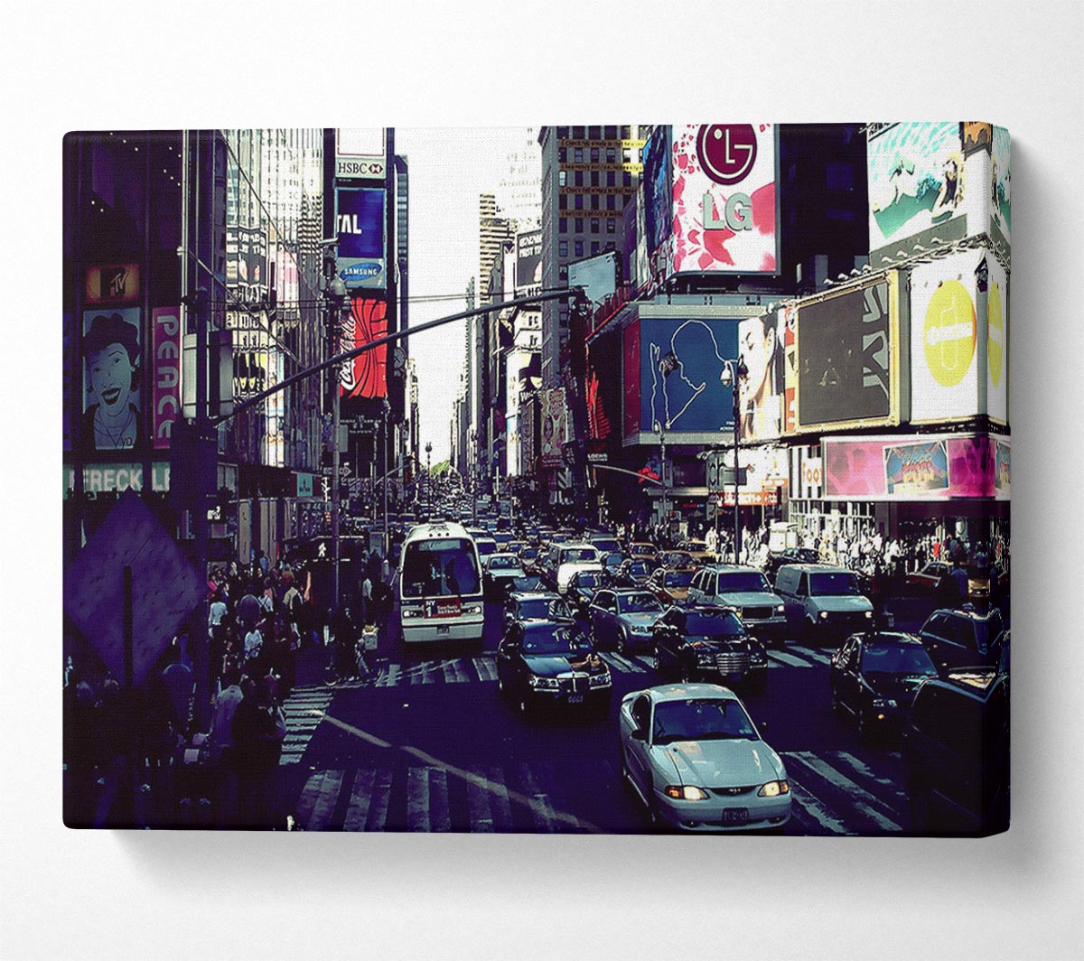 New York Roads Canvas Wall Art
