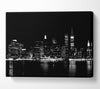 New York Black Nights Canvas Wall Art