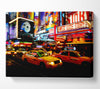 New York City Broadway Cabs Canvas Wall Art