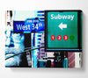 New York City West 34Th Street Canvas Wall Art