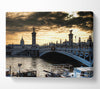 Paris Bridge Canvas Wall Art