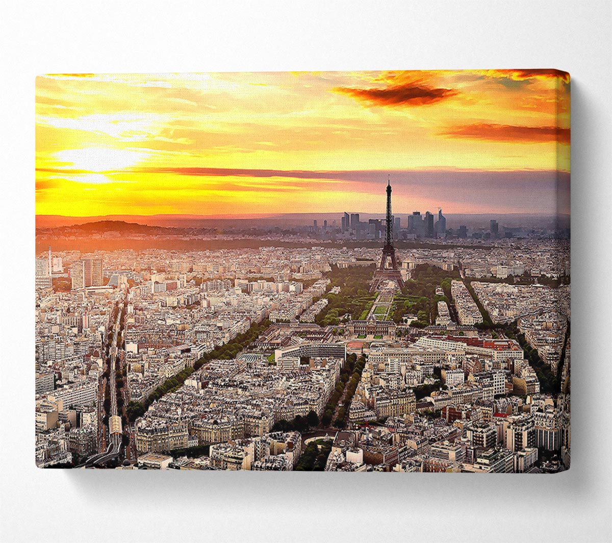 Paris City Canvas Wall Art