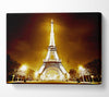Paris Eiffel Tower Retro Canvas Wall Art