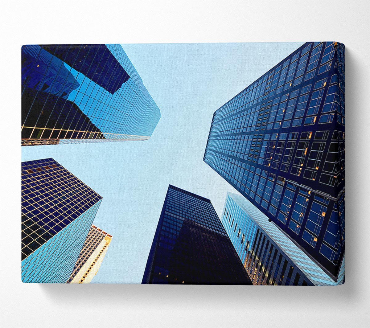 Skyscraper Skies Canvas Wall Art