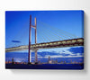 Suspension Bridge Nights Canvas Wall Art