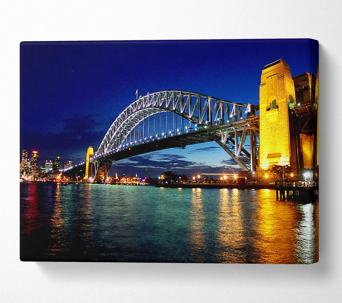 Sydney Harbour Bridge Reflections Canvas Wall Art