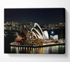 Sydney Opera House Lights Canvas Wall Art