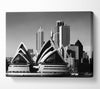 Sydney Opera House B n W Canvas Wall Art